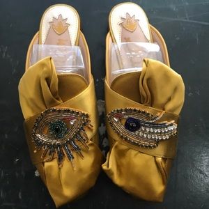 Sam Edelman Yellow Eye Mules